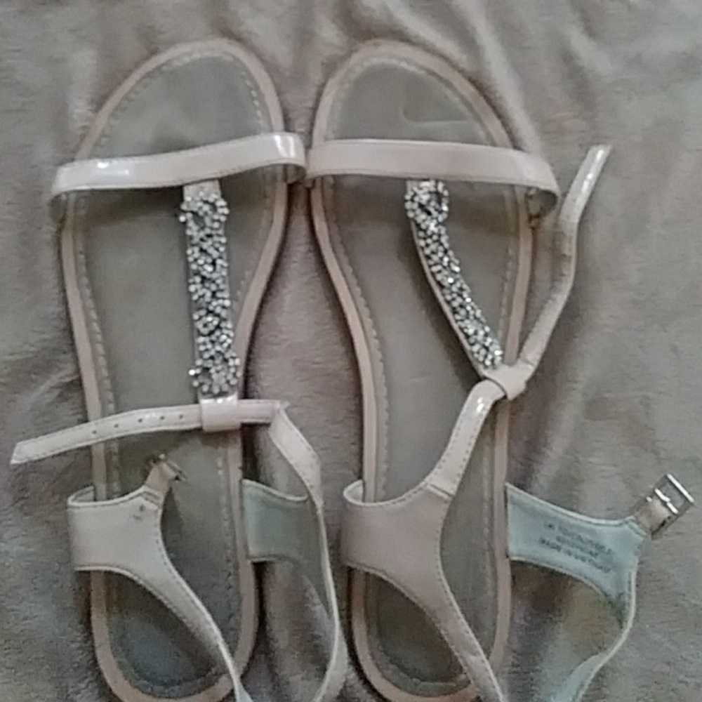 Clarks beige sandals